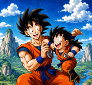 father son sparring