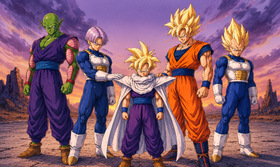 DBZ Golden Age Art Restoration