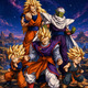 Artbook : "The Golden Warrior" (ドラゴンボール改(カイ)